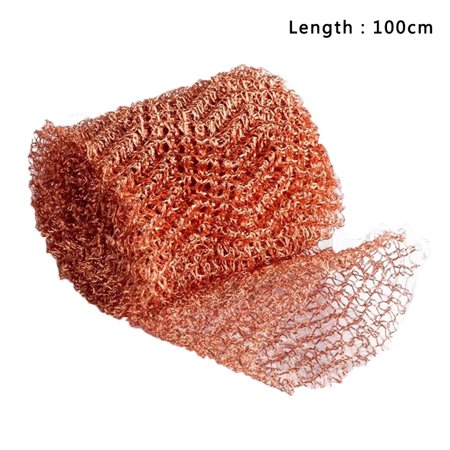 Goodhd Copper 100Cm Mesh Pest Control Still Packing Roll E85 Reflux Moonshine Brewing