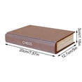 thumbnail image 2 of NAOJIE Book-Shaped Magnetic Board Game Set,Portable Foldable Storage,Family Party Puzzle Table Games,Vintage Book Design (CHESS), 2 of 4