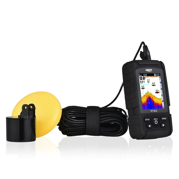 Portable Fish Finder Handheld Wired Fish Depth Finder Sonar