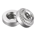 thumbnail image 5 of Unique Bargains Self -Clinching Nuts,#6-32x0.12-Inch Stainless Steel Rivet Nut Round Head Steel Metal Sheet Mounting Fastener 50pcs, 5 of 5
