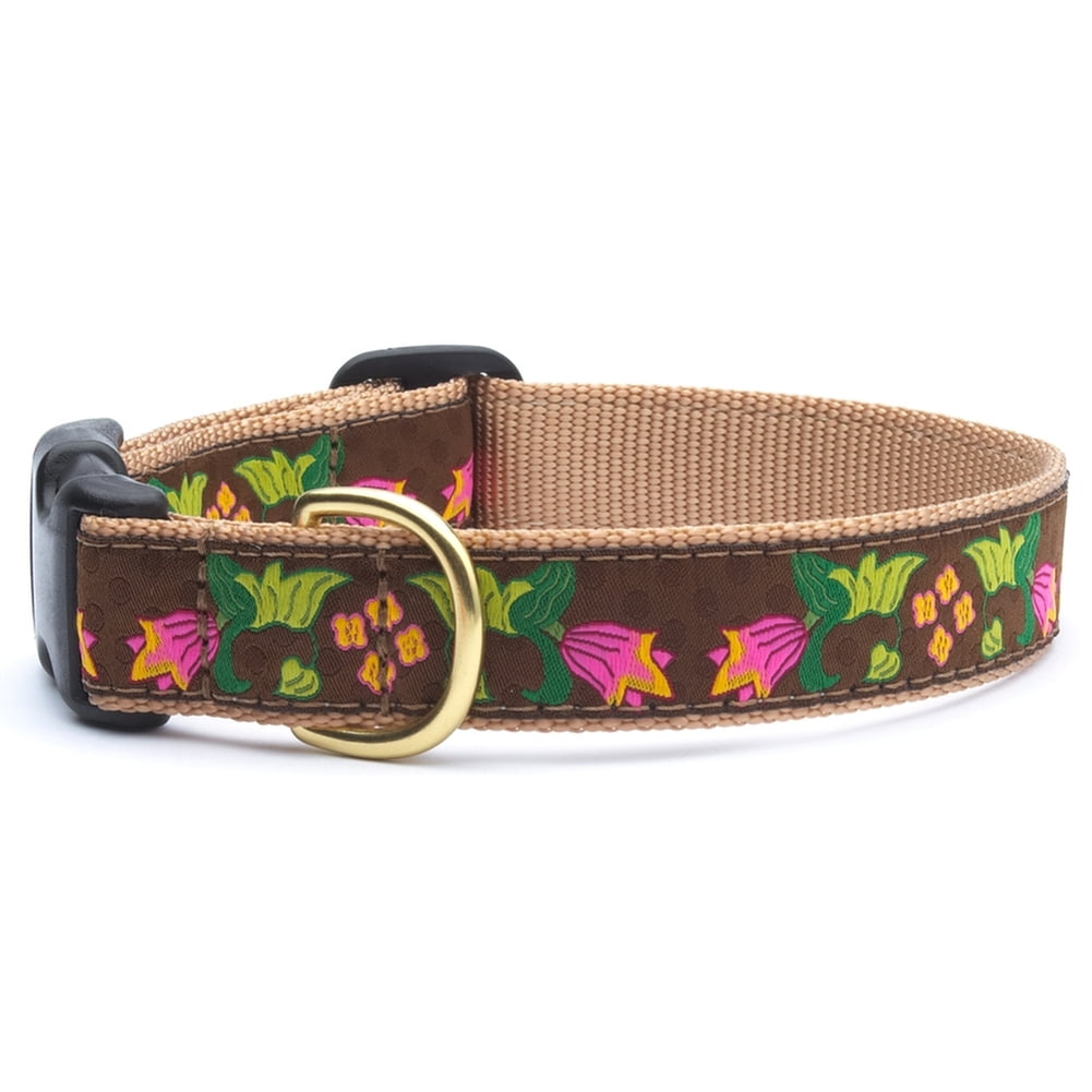 floral puppy collar