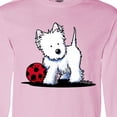 thumbnail image 4 of Inktastic Westie with Ball Long Sleeve T-Shirt, 4 of 5