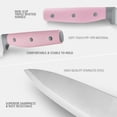 thumbnail image 3 of Juego de cuchillos de cocina Hecef Con portacuchillos acero inoxidable extra afilado alto contenido en carbono, 3 of 8