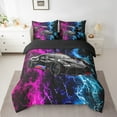 thumbnail image 2 of Erosebridal Red Racing Car Bedding Queen Size, Neon Lightning Bedding Sets Queen Size, Speed Sport Reversible Comforter Sets with Sheets, Ultra Soft Bedroom Decorative, 7pcs, 2 of 4