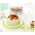 thumbnail image 3 of Caja para Pasteles Soporte para Magdalenas con Tapa Pastel Transparente Caja para Pasteles Transparente Portador con Tapa Asas Soporte para Magdalenas ,B, 3 of 5