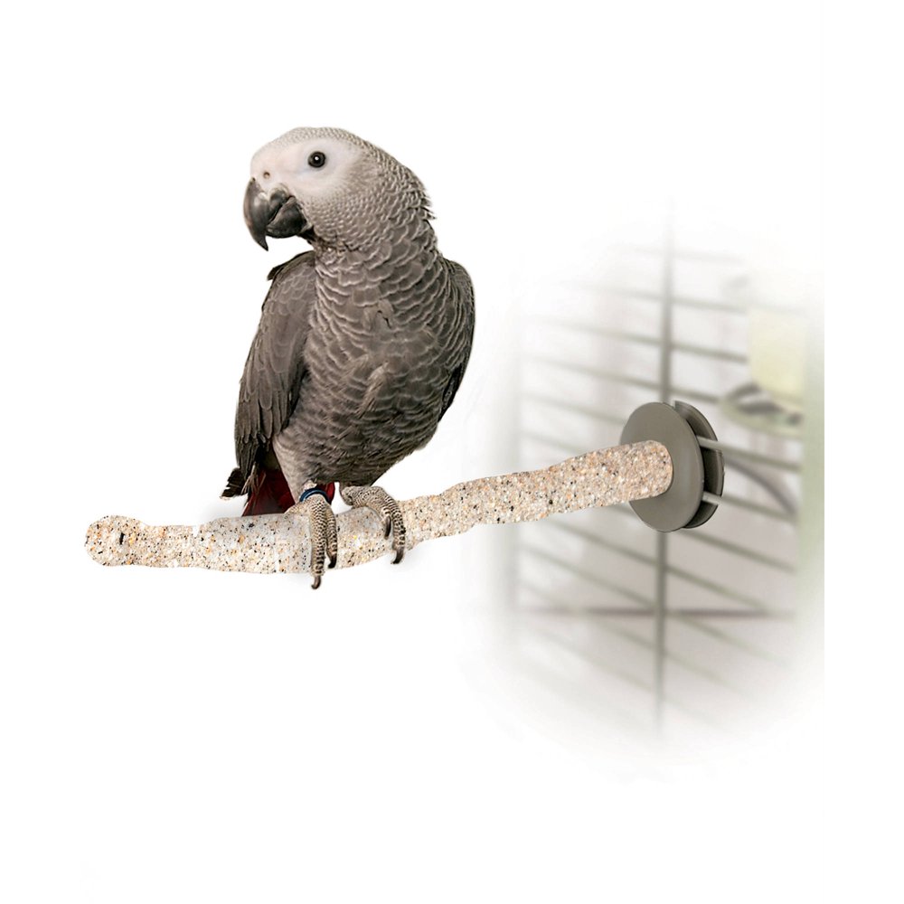K&H Pet Products Sand ThermoPerch Bird Cage Perch, Medium, Brown