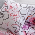 thumbnail image 4 of Ensemble de Couette Design Intelligent Design Floral Vibrant, Literie pour Chambre de Filles, Taie d'Oreiller Mathcing, Coussin Décoratif, Simple/Simple TG, Olivia Rose 4 Pcs (ID10-166), 4 of 5