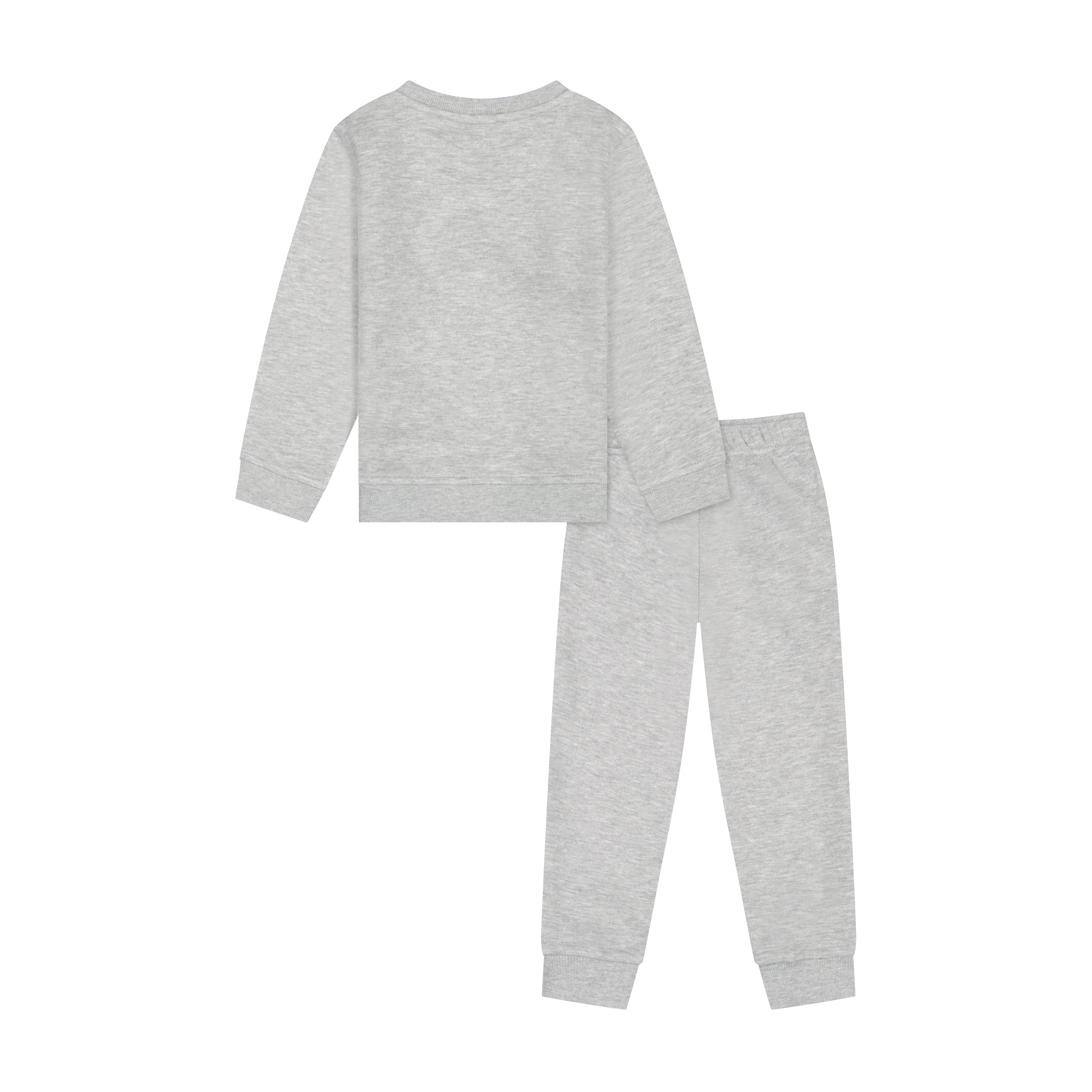 Reebok Toddler Fleece Crew and Jogger Set, 2-Piece, Sizes 12M-5T