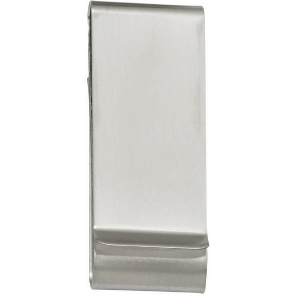 Primal Kelly Waters Rhodium Plated Satin Double Fold Money Clip