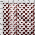 thumbnail image 3 of oneOone Cotton Flex Red Fabric Medical Virus Craft Projects Decor Fabric Printed by The Yard 40 Inch Wide, 3 of 4