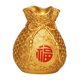 thumbnail image 1 of Jarrón de Resina Creativo Sunnimix Florero Decorativo Oro, 1 of 8