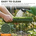 thumbnail image 4 of TrumanPick Artificial Grass Interlocking Flooring Decor Indoor Outdoor Turf Grass for Patio Backyard Balcony, 12" x 12, 4 of 10
