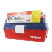 Eagle Claw Go Fish Extreme Value Tackle Box Kit