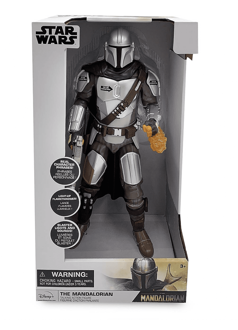 Disney The Mandalorian Talking Action Figure 15" Star Wars 2020 for sale online 