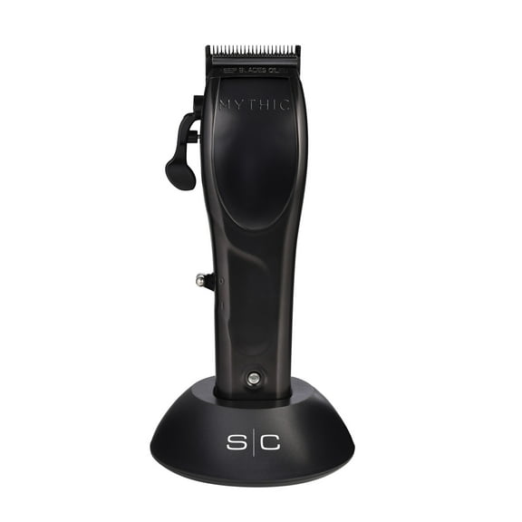 StyleCraft Mythic Professional Metal Body Cordless Hair Clipper, Black