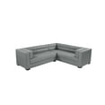 thumbnail image 2 of Chic Home Jasper Right Facing Sectional Sofa PU Leather Upholstered, 2 of 10