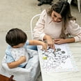 thumbnail image 5 of Disney Baby by J.L. Childress Baby Dining Out Bundles - 3 Restaurant Bundles for Toddlers - Disposable Bib, Disposable Placemat and Disposable High Chair Cover - 3 Bundles, 5 of 8
