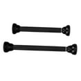 thumbnail image 5 of Raindrops  2 Pcs Extendable Clothes Rail Adjustable Tension Curtain Rod Extension for Shower Black, 5 of 8