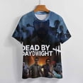 thumbnail image 4 of Dead by Daylight DBD Womens T-Shirt Round Neck Short Sleeve Tee Shirts Summer Breathable Tops Blouse XL, 4 of 8