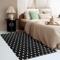 thumbnail image 3 of Polka Dot Area Rugs for Bedroom Living Room - 2x3 ft - Simple Carpet for Home Decor - Simple Patterned Decorative Indoor Small Rug - Washable & Soft & Non Slip & Low Pile (ZL&162), 3 of 6