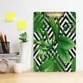 thumbnail image 6 of FMSHPON Palm Leaves Exotic Jungle Clipboard Hardboard Wood Nursing Clip Board and Pull for Standard A4 Letter 13x9 inches, 6 of 8