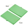 thumbnail image 4 of Professional Business Card Holder Aluminum Slim Pocket Credit Card Case, Blue, Green 2 Pack, 4 of 6