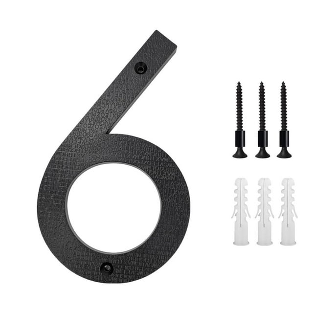 Feltree 5 Inch Modern Metal House Numbers Door Number House Address Letters and Numbers for Outside Signs