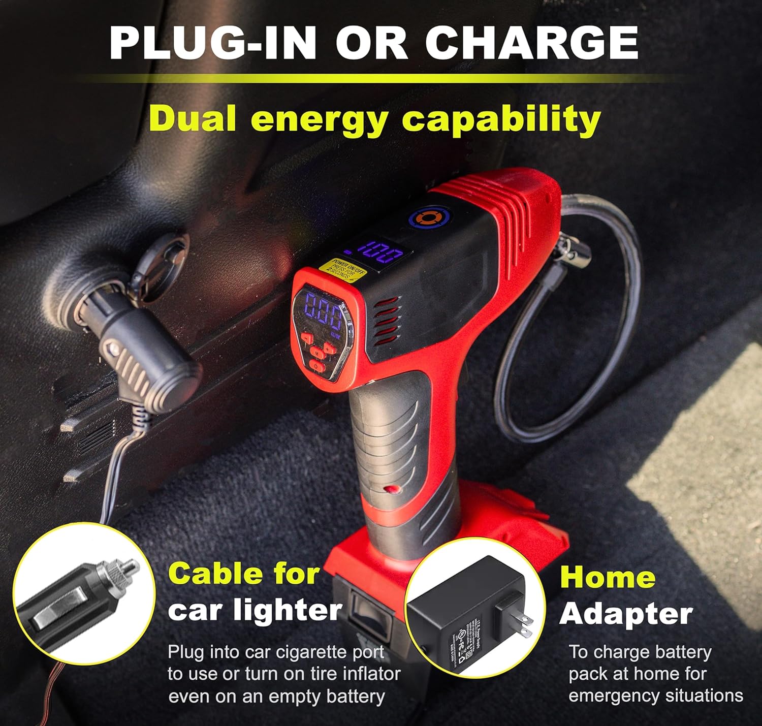 Bullseye Pro Max Deluxe 150PSI Tire Inflator photo 5