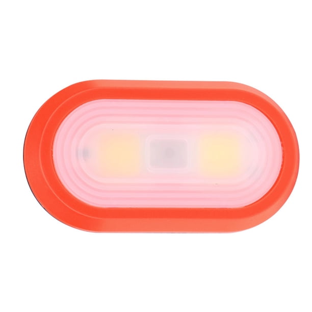 Soidarity Luces nocturnas Linternas universales Led con pilas con clips Luces de camping Suministros de emergencia para el dormitorio Sala de estar Negro Ropa Deportiva, Zapatos Rojo Soidarity OD020068-03