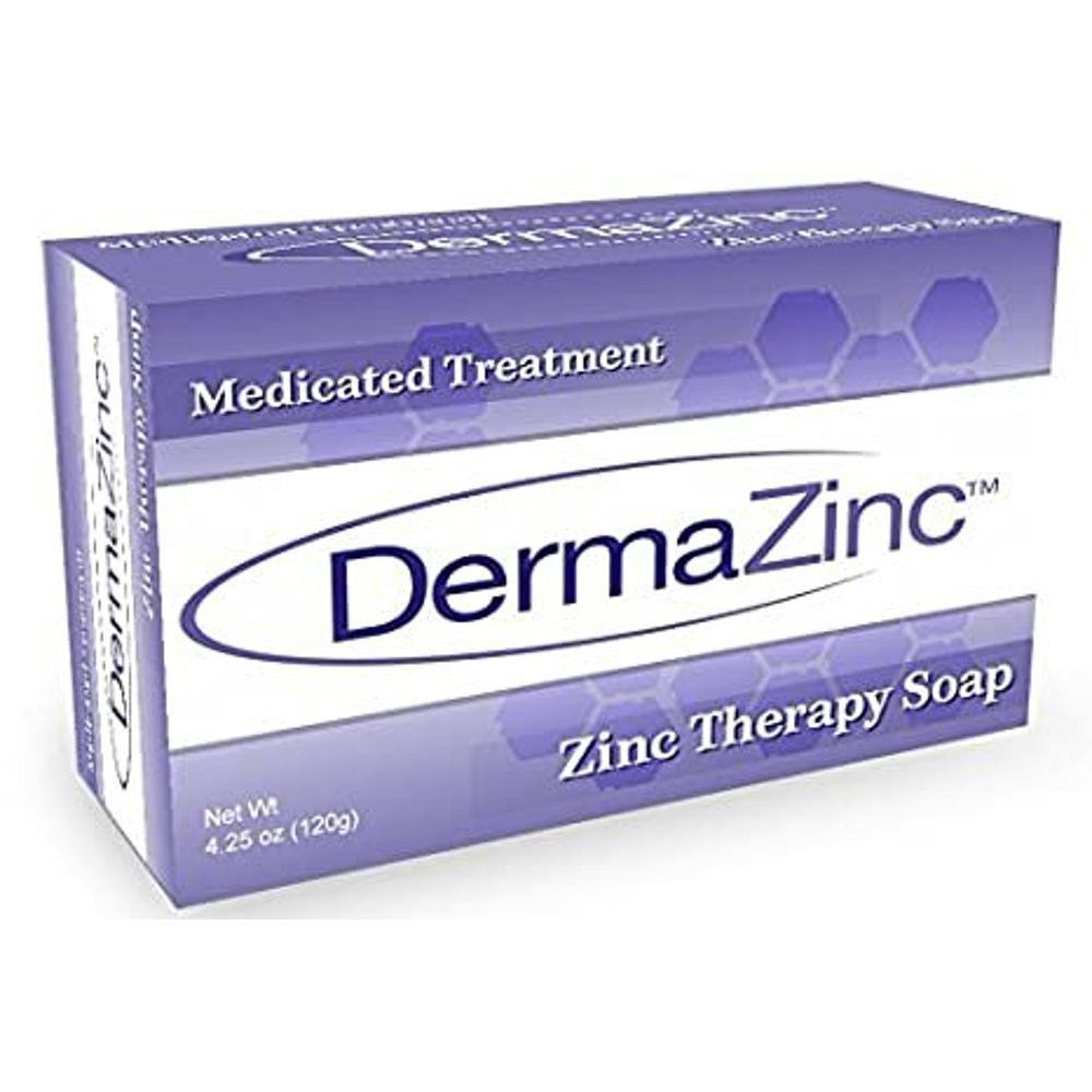 Medicated Treatment DermaZinc, Zinc Therapy Soap with Seborrheic