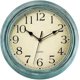 thumbnail image 1 of Reloj de pared de cuarzo retro, redondo, silencioso y sin tictac (12 pulgadas), 1 of 4