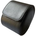 thumbnail image 1 of Single Watch Travel Case -Premium Leather Watch Case For Men With Perfect Texture.(Watch Carrying Case Or Organizer For Storage And Display). Watch Roll Travel Case Handcrafted by Craftsmen., 1 of 5