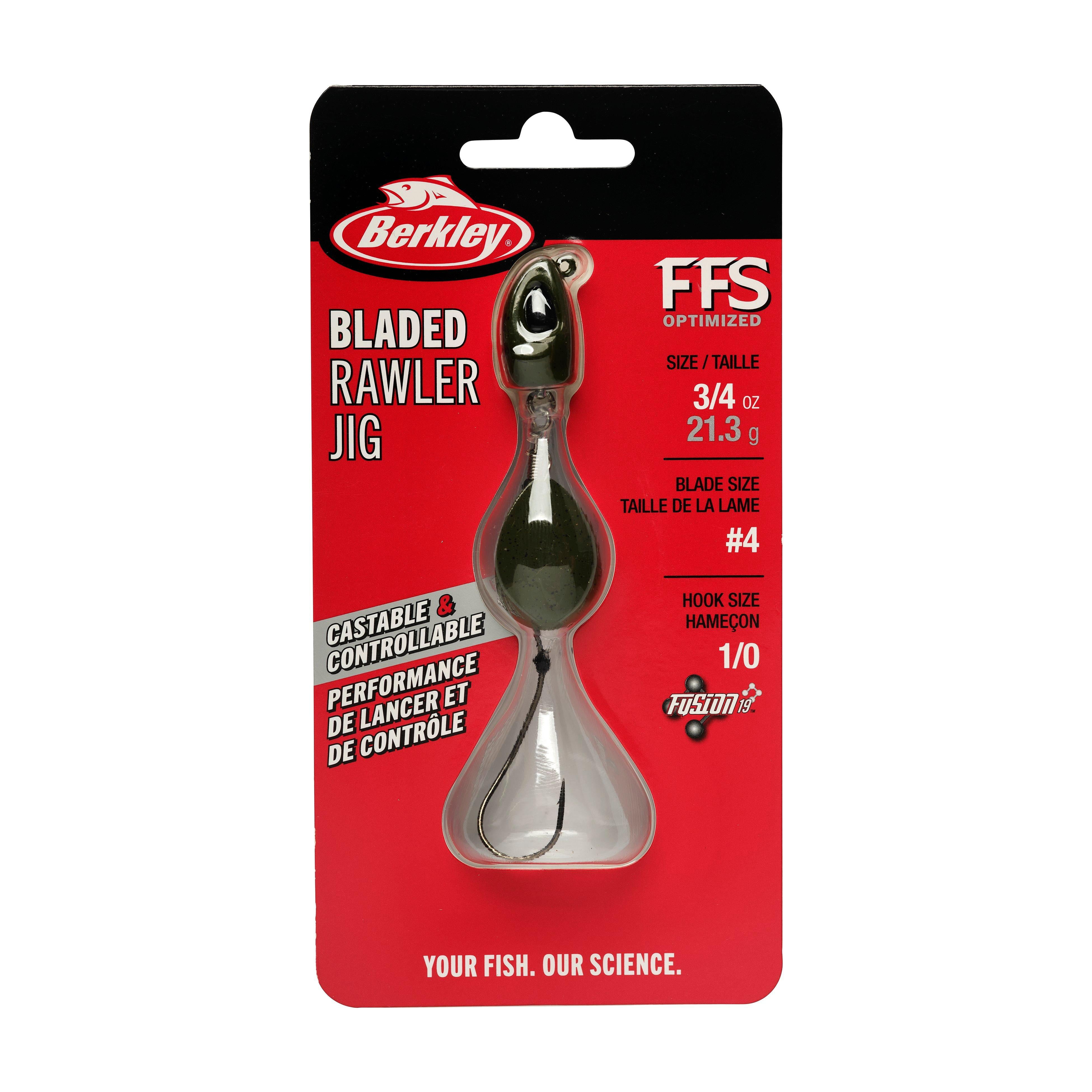 Berkley Bladed Rawler Jig, 1/0, Packer Pumpkin