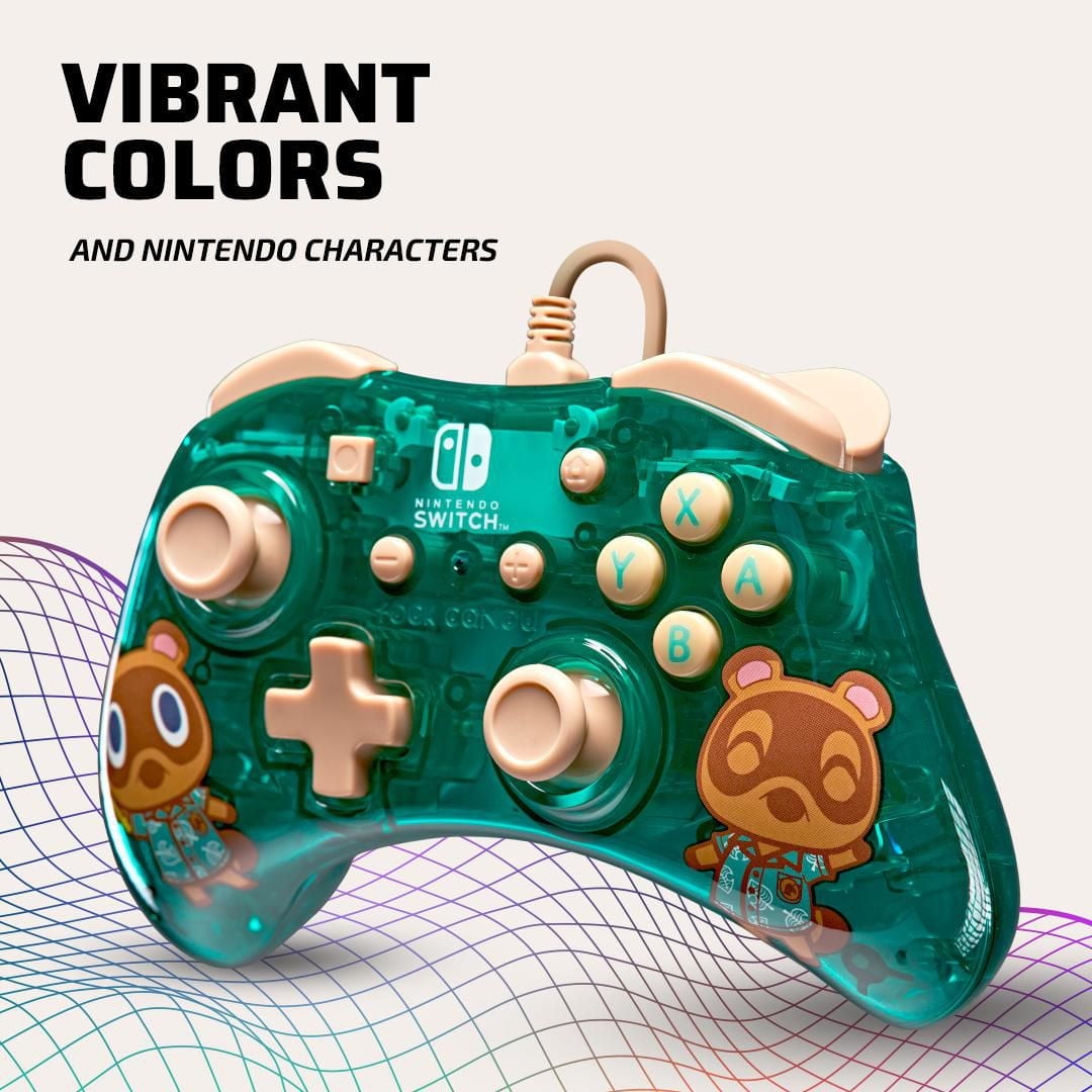 Manette filaire Rock Candy™ Timmy & Tommy Breezy Blue Rock Candy WRD Controller AC