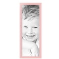 thumbnail image 2 of ArtToFrames 12" x 34" Pink Picture Frame, 12x34 inch Pink Wood Poster Frame (WOM-4120), 3 Pack, 2 of 7