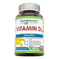 thumbnail image 1 of Pure Naturals Vitamin D3 400 IU 180 Softgels, 1 of 3