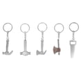 thumbnail image 3 of unbranded 20 Pcs  Smooth Polishing Key Chain Artistic Funny Key Ring Unique Bag Key Decor, 3 of 8