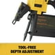 thumbnail image 5 of Pin Claver DEWALT DWFP2350K, calibre 23, 5 cm a 10 cm, clavos, 5 of 8