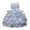 Blue, variant on ANINEO Little Girl Rainbow Tutu Dress Tulle Birthday Pageant Flower Ruffle Party Wedding formal Princess Ball Gown 2-12 Years