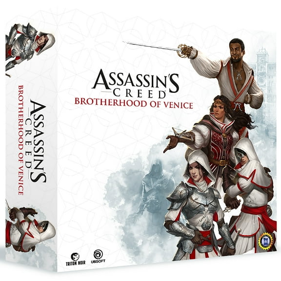 Assassin’s Creed®: Brotherhood of Venice - Miniatures Story Driven Board Game, Ages 12 , 1-4 Players