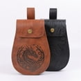thumbnail image 3 of SDFGTstore Belt Pouch Waist Bag Fanny Pack Medieval Pouch Cellphone Holder Holsters Renaissances Costumes, 3 of 9