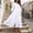 *White, variant on ClodeEU Women's V Neck Long Sleeve Linen Blend Maxi Dress with Button, Loose Fit Casual Long Dress White,Womens Plus XXL