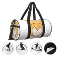 thumbnail image 5 of Easygdp Prince Corgi Dog Travel Bag, Camping, Weekend, Carry On Overnight Duffel Bag with Shoulder Strap, 5 of 8