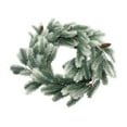 thumbnail image 3 of Artificial Norfolk Pine Garland Christmas Decoration 5.9 Ft,Christmas Winter Snow Garland for Fireplace Stairs Cabinet Home Table Outdoor Snow Style Decoration, 3 of 7