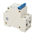 thumbnail image 2 of Commutateur de Protection de Circuit, Clips de Verrouillage Bistables Compact Ignifuge de Disjoncteur Miniature de Capacité de Coupure 6000A pour Travailler, 2 of 8