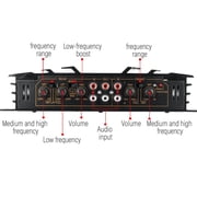 5800 Watt 4 Channel 12V Car Amplifer Car Power Amplifier Car Amplifier for Cars Amplifier Subwoofer