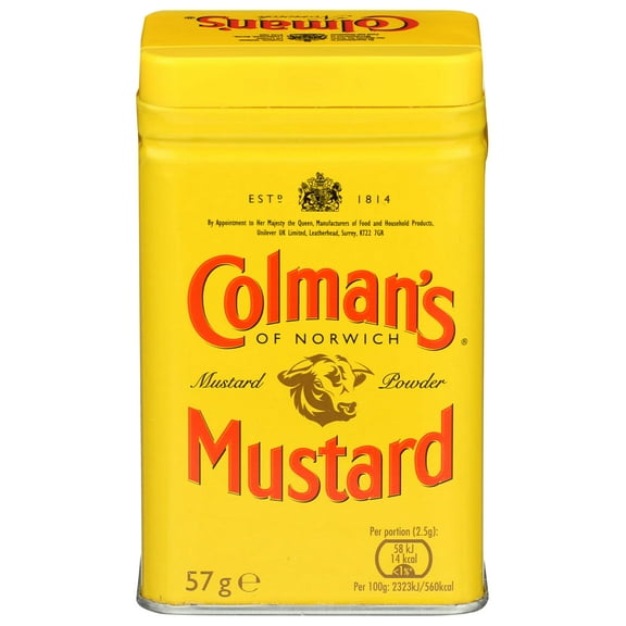 Colmans Dry Mustard Powder - 2 Oz - Case Of 12