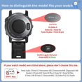thumbnail image 3 of Correa de reloj NotoCity compatible con Fenix 5S/6S para Fenix 8 43 mm, 3 of 8