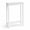 White, variant on Small Console Table with Shelf Little Narrow Entryway Table Skinny Thin High Tall Display Stand for Entry Hall Hallway, Foyer