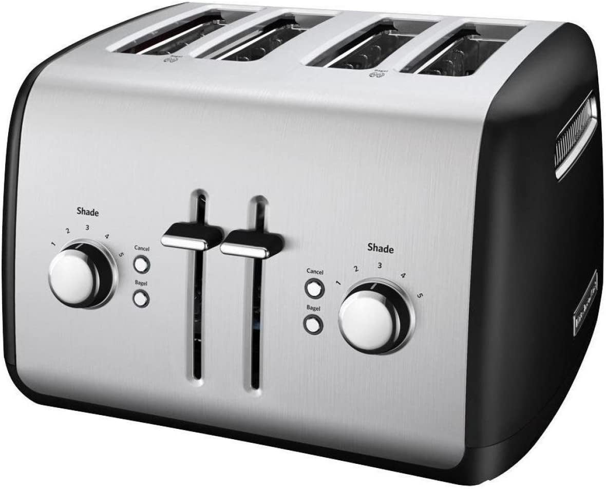 KitchenAid 4 Slice Toaster long Slot KMT4116 Almond Cream
